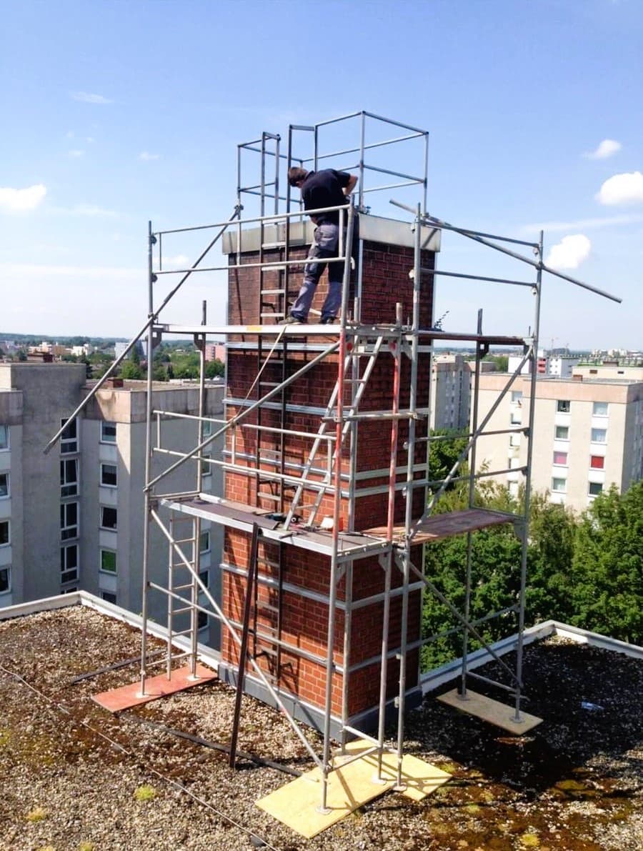 Kaminbau — Einblick 5